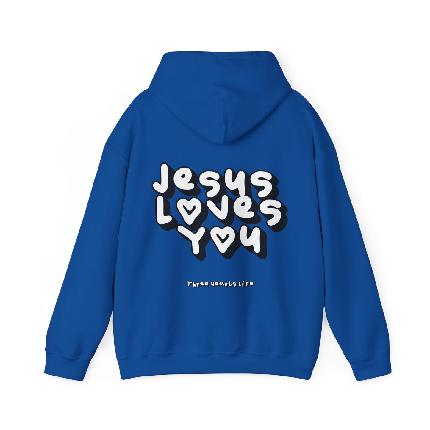 Jesus Loves You 2 Hooded Sweatshirt