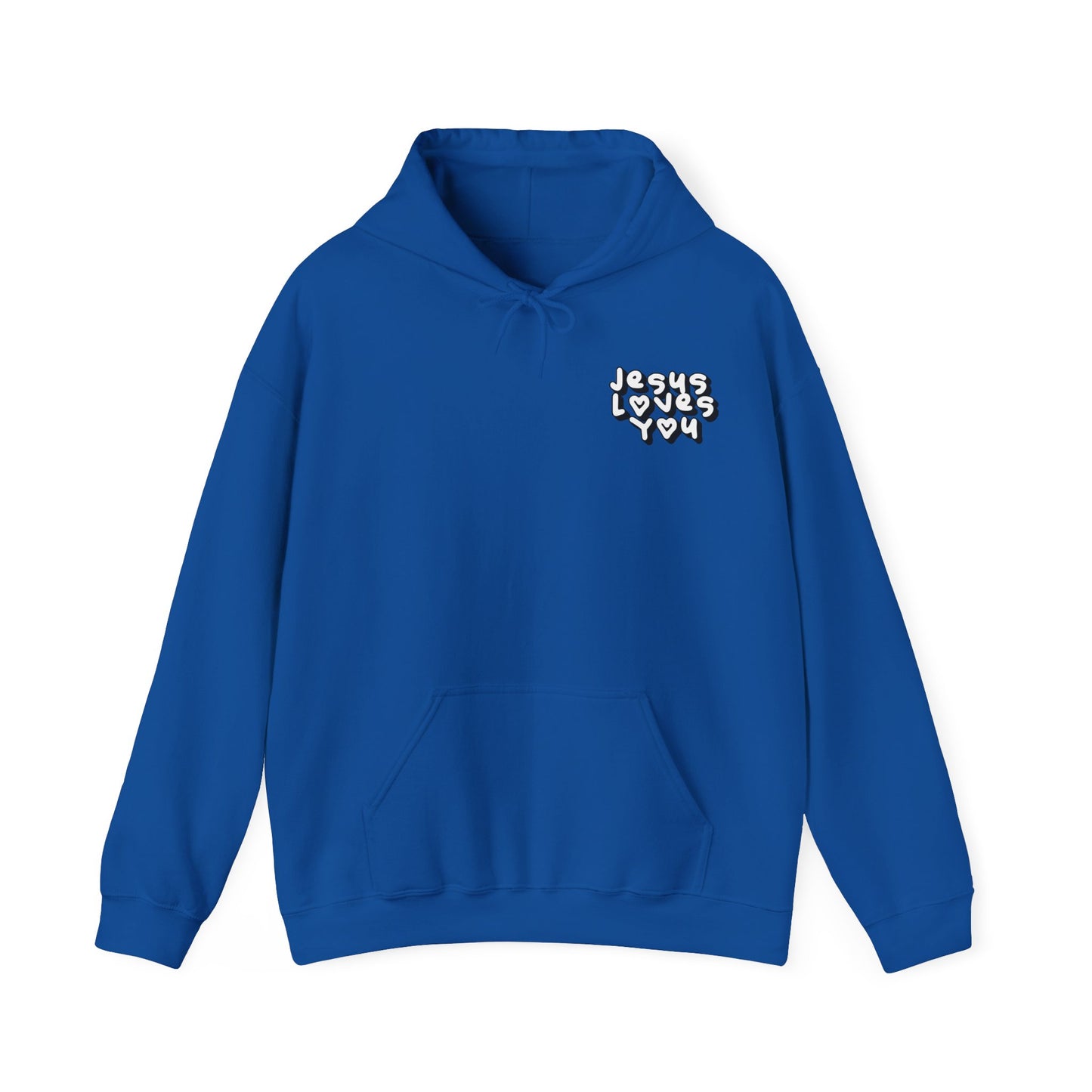 Jesus Loves You 2 Hooded Sweatshirt