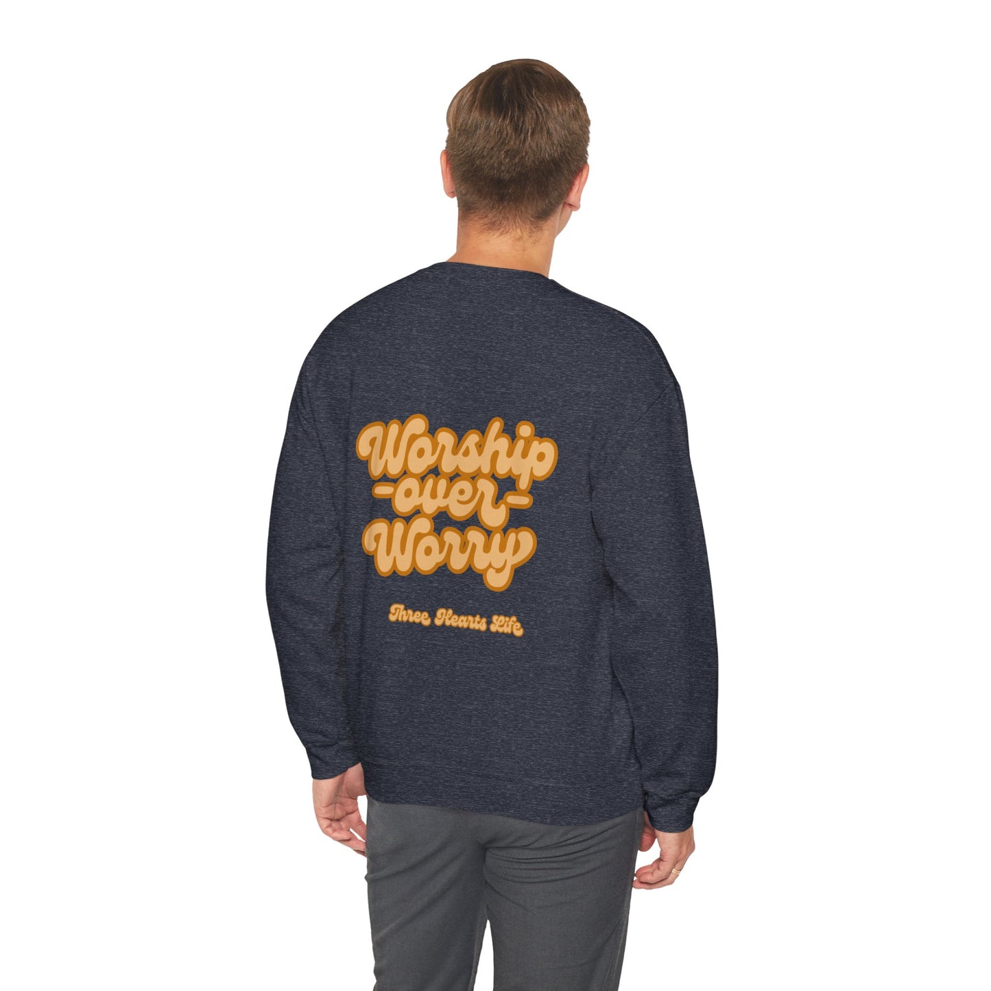 Worship Over Worry Crewneck Sweatshirt