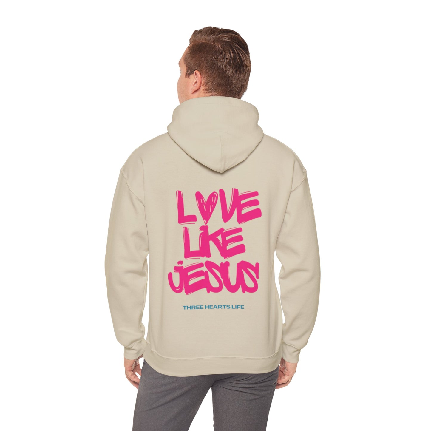 Love Like Jesus Hooded Sweatshirt