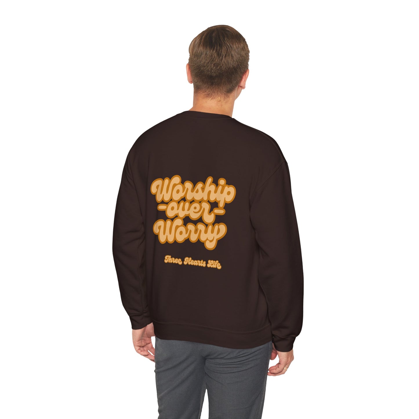 Worship Over Worry Crewneck Sweatshirt