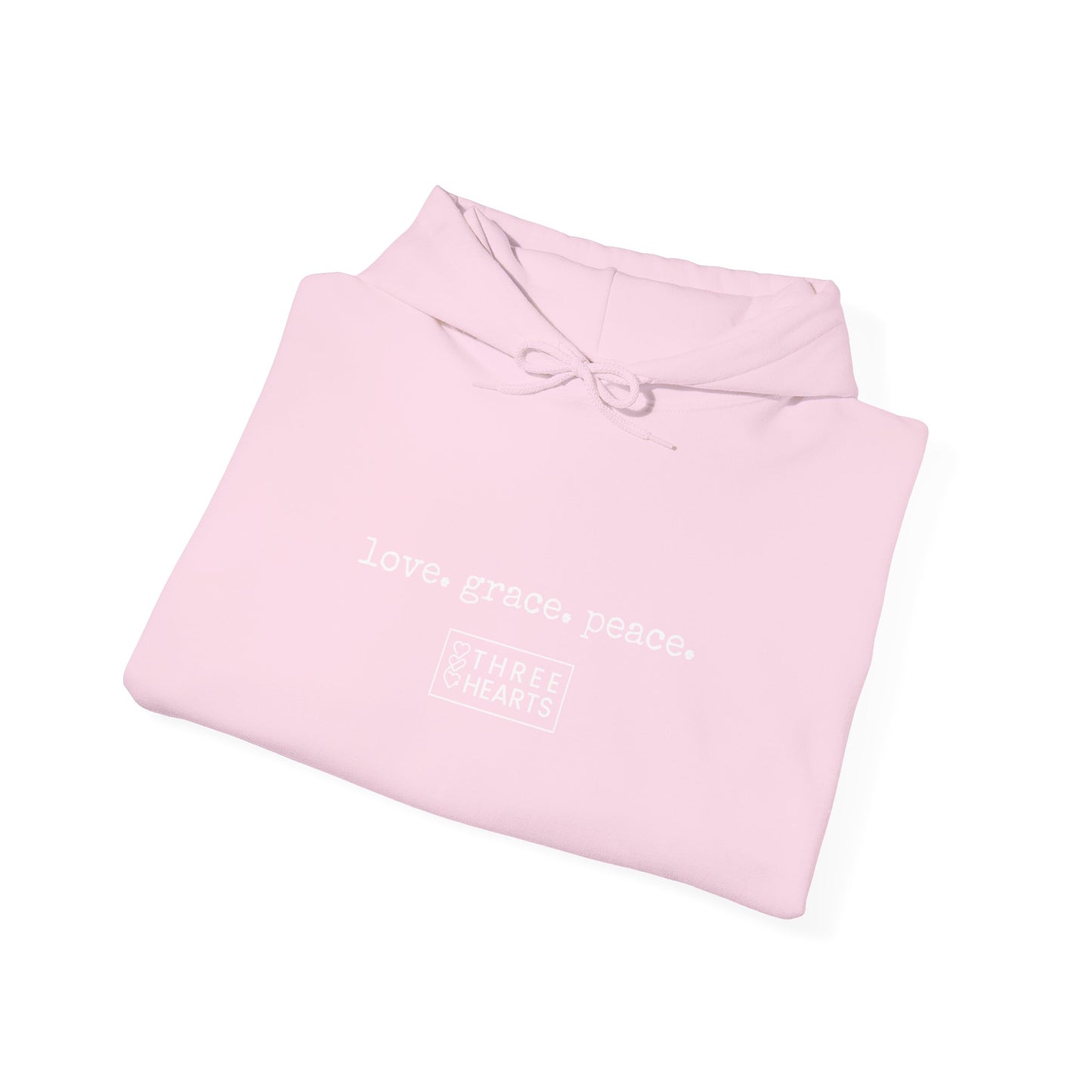 Love. Grace. Peace. Hooded Sweatshirt