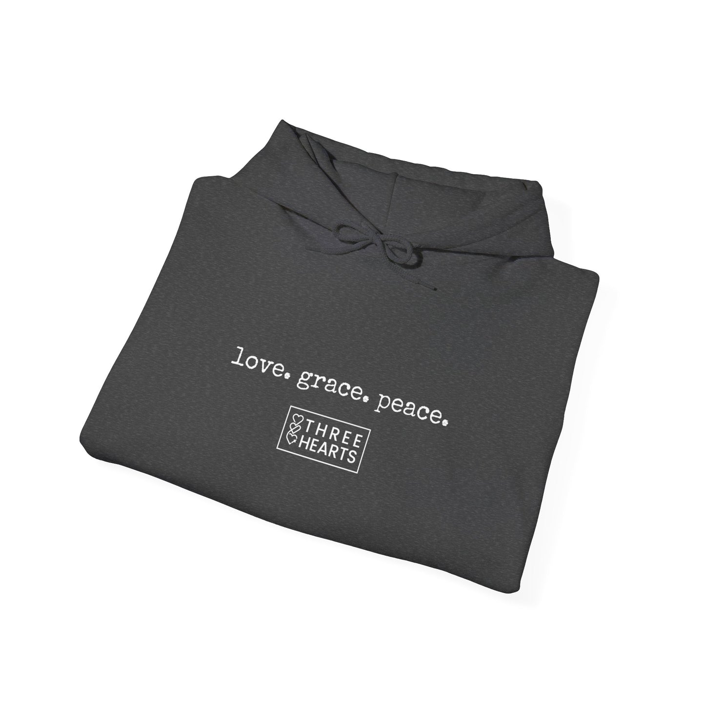 Love. Grace. Peace. Hooded Sweatshirt