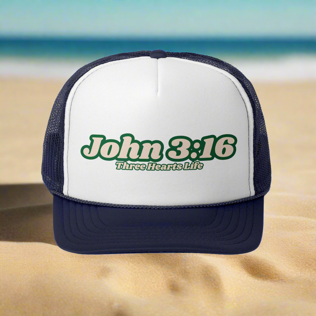 John 3:16 Trucker Caps
