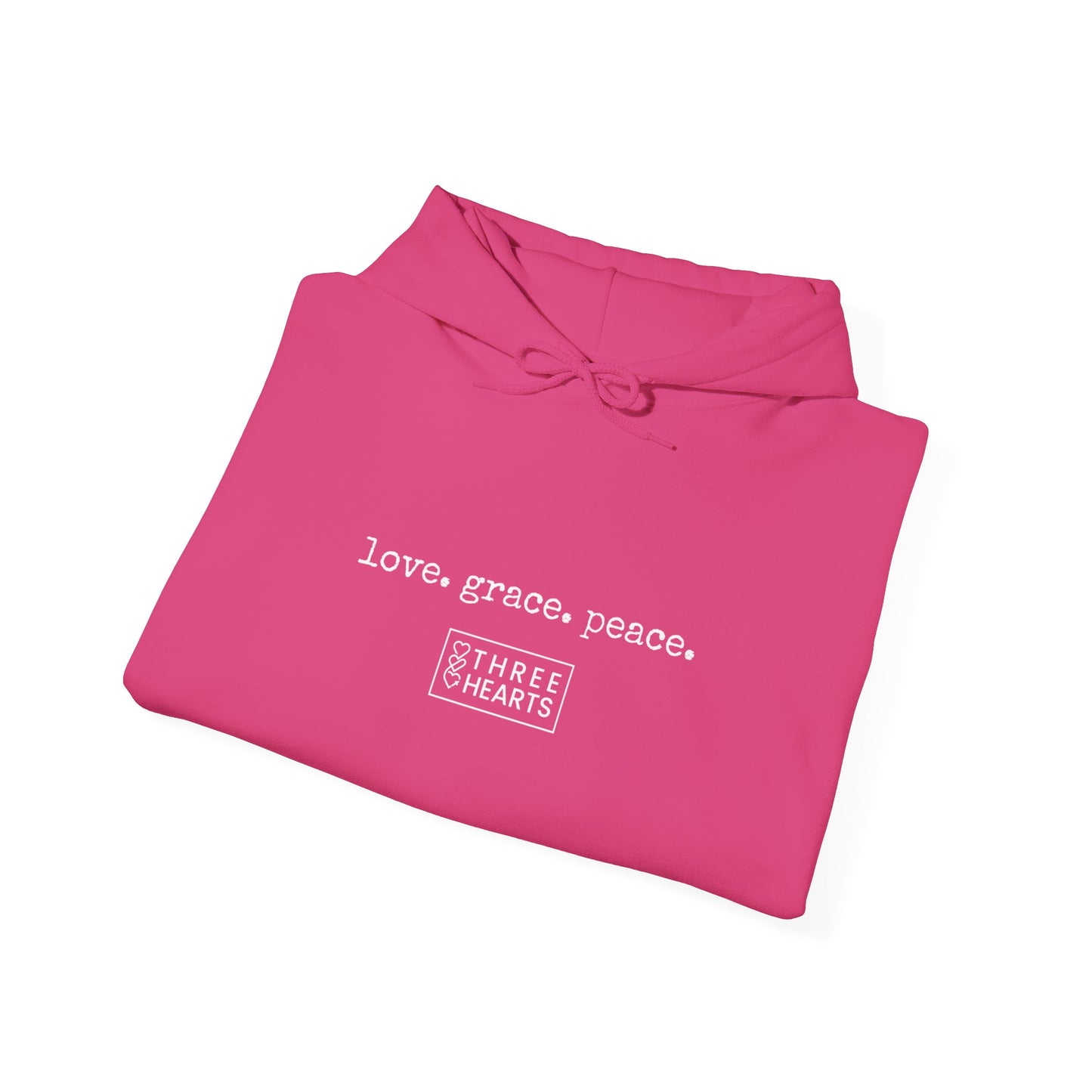 Love. Grace. Peace. Hooded Sweatshirt
