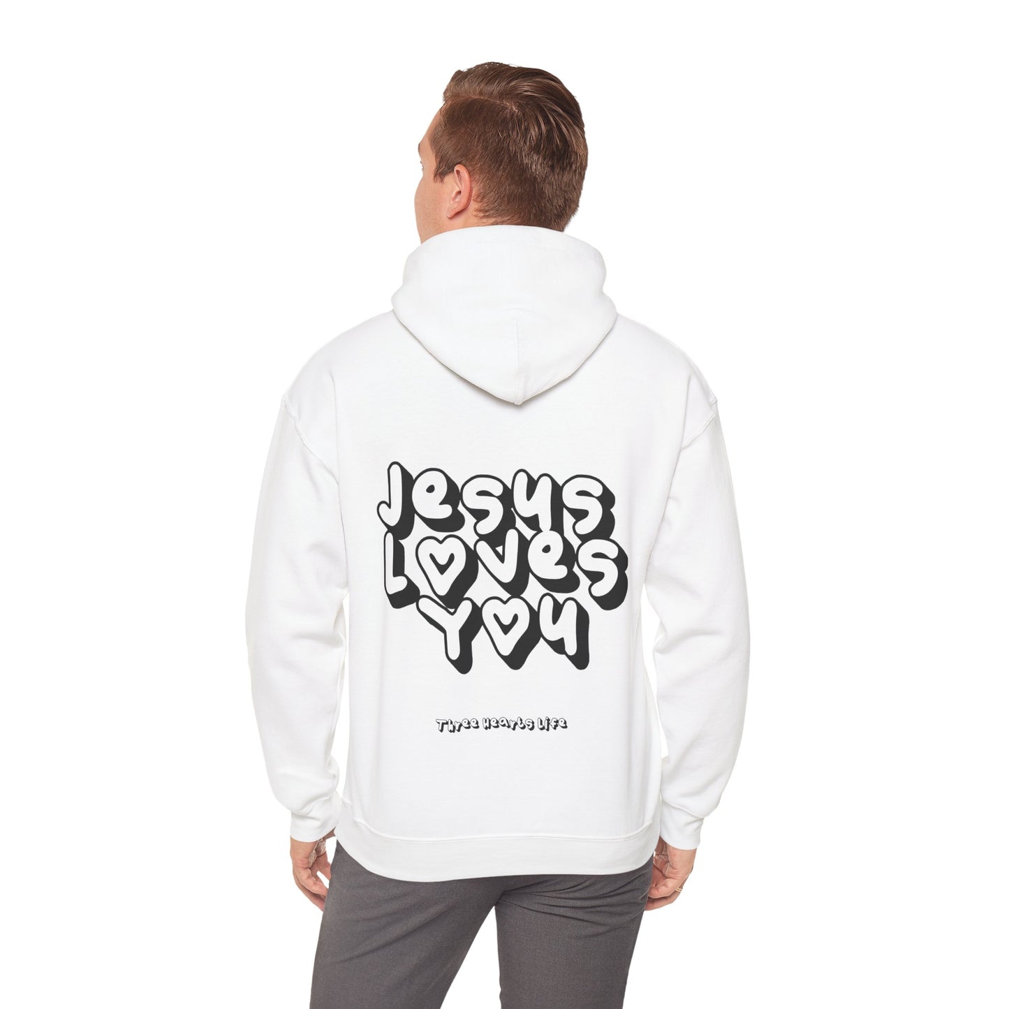 Jesus Loves You 2 Hooded Sweatshirt