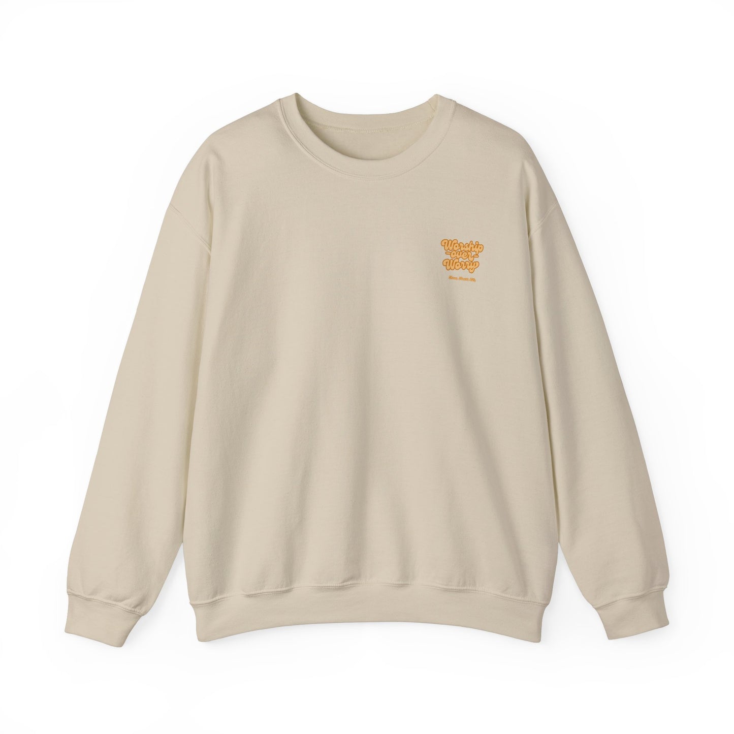 Worship Over Worry Crewneck Sweatshirt