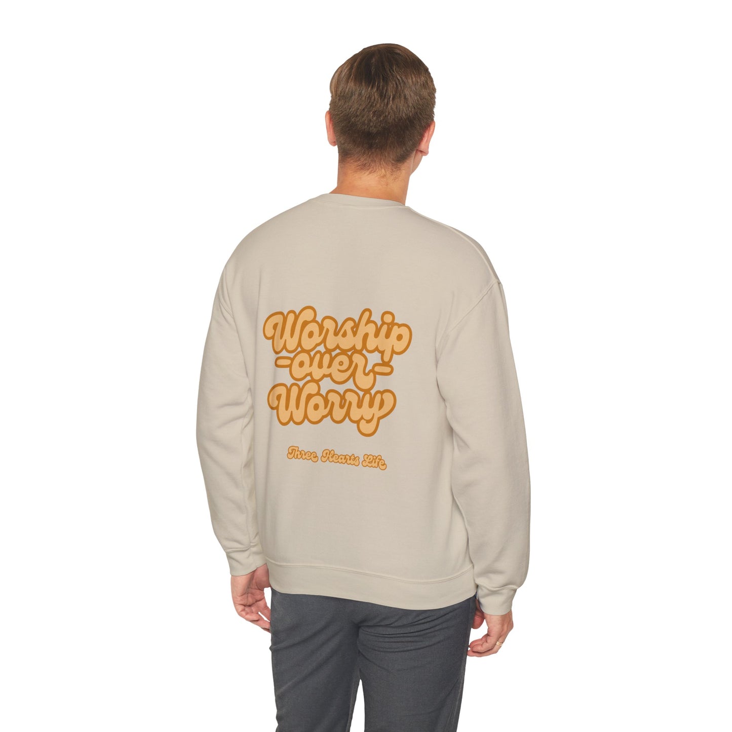 Worship Over Worry Crewneck Sweatshirt