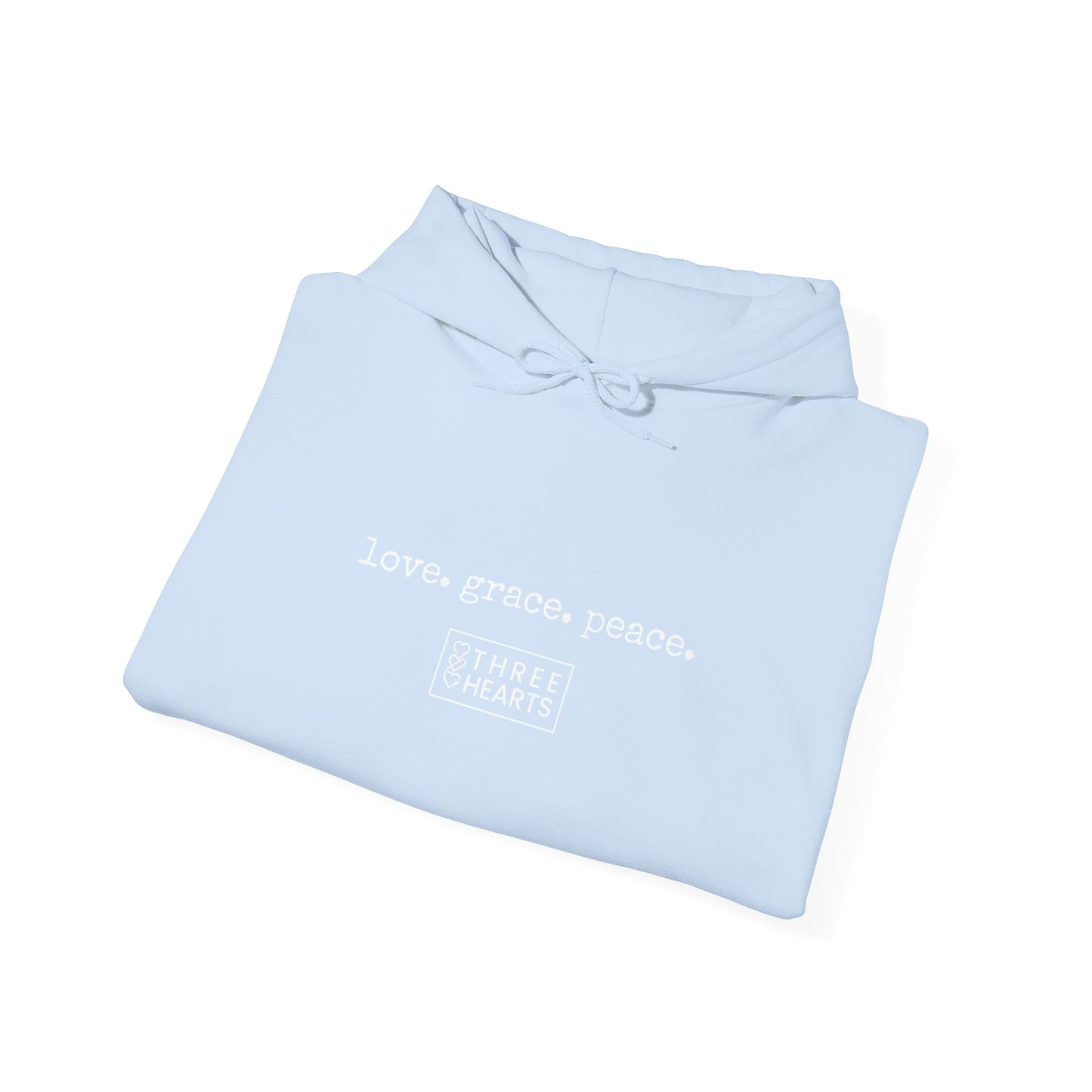 Love. Grace. Peace. Hooded Sweatshirt
