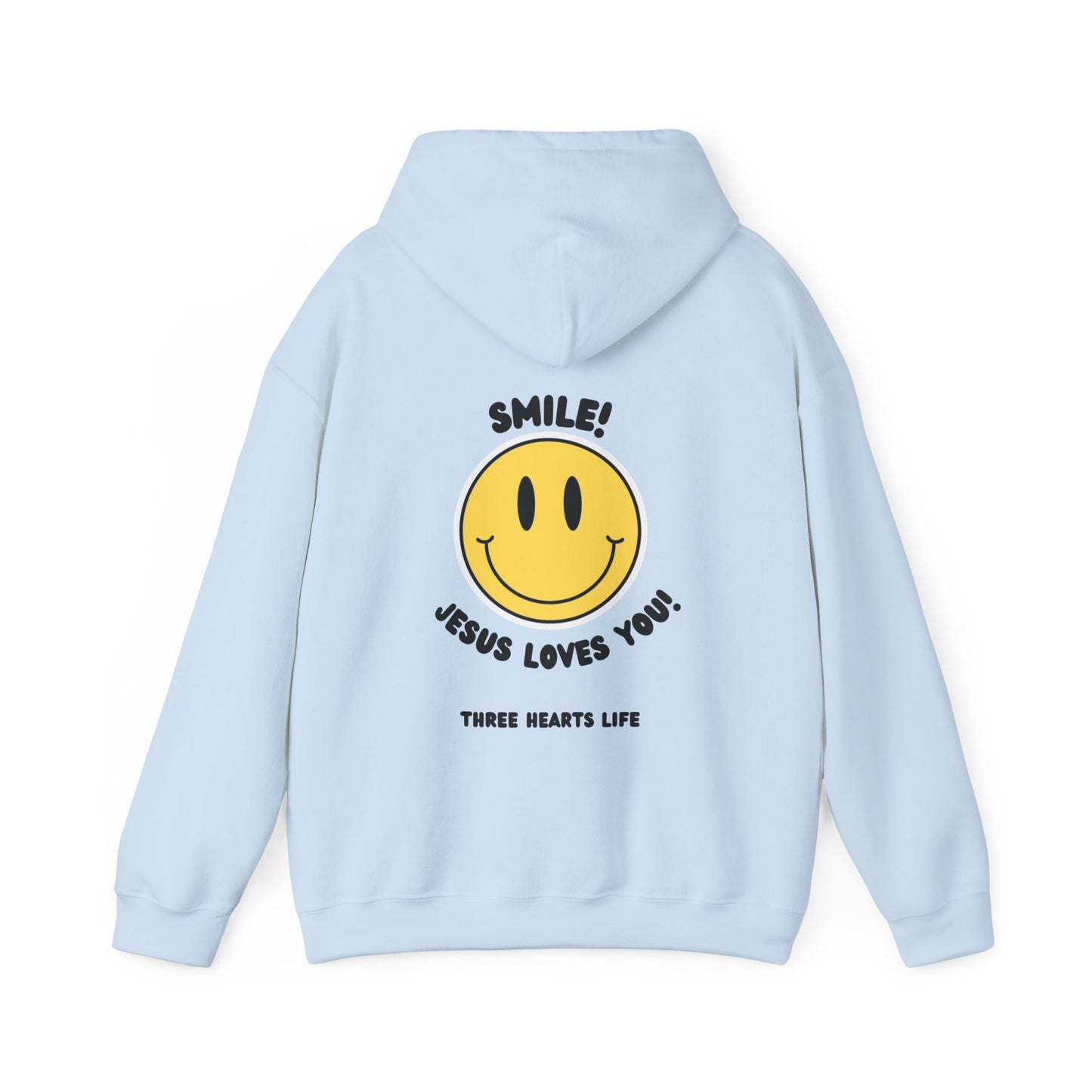 Smile! Jesus Loves You Hooded Sweatshirt
