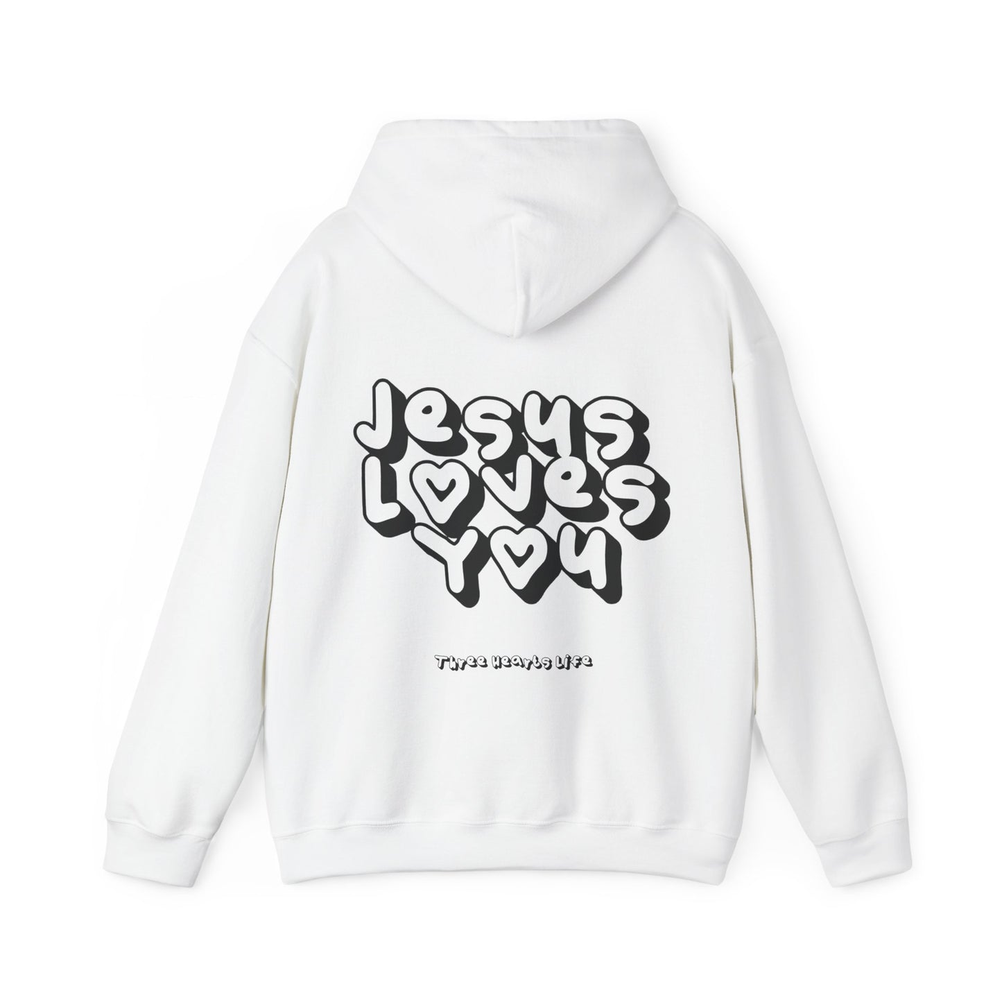 Jesus Loves You 2 Hooded Sweatshirt