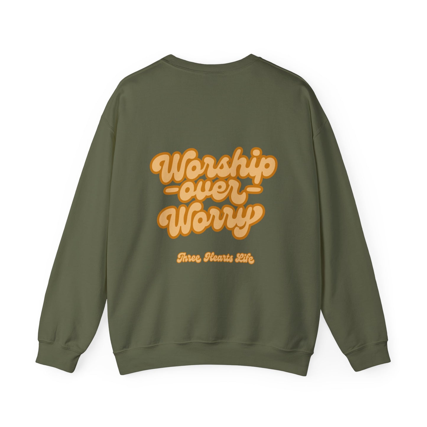 Worship Over Worry Crewneck Sweatshirt