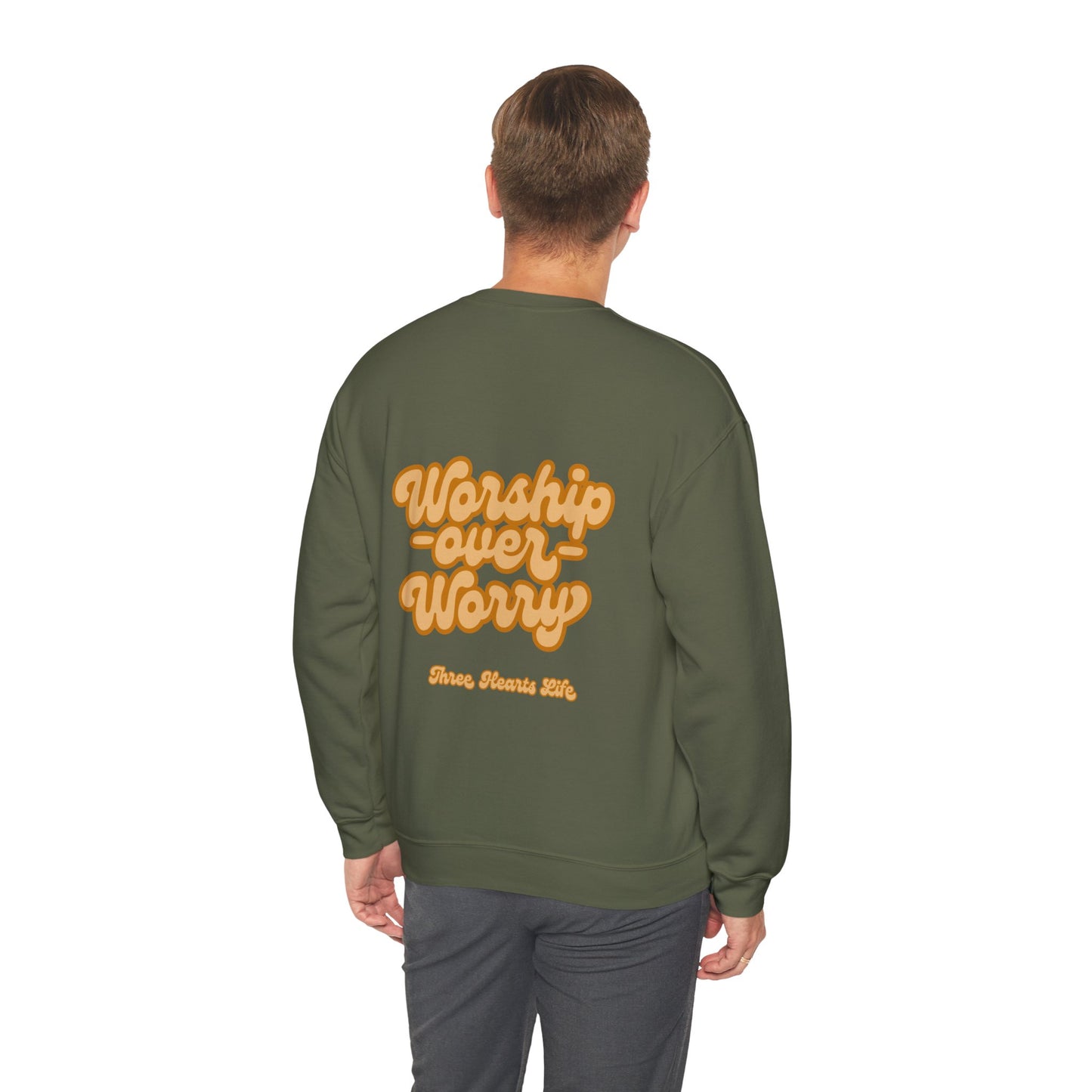 Worship Over Worry Crewneck Sweatshirt