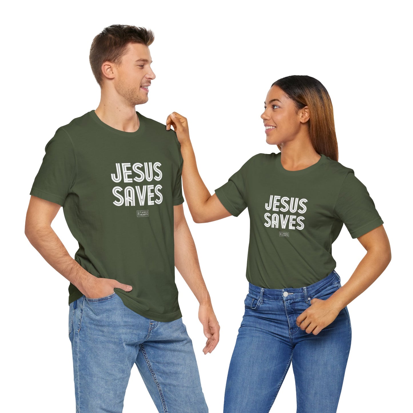 Jesus Saves Unisex T-Shirt