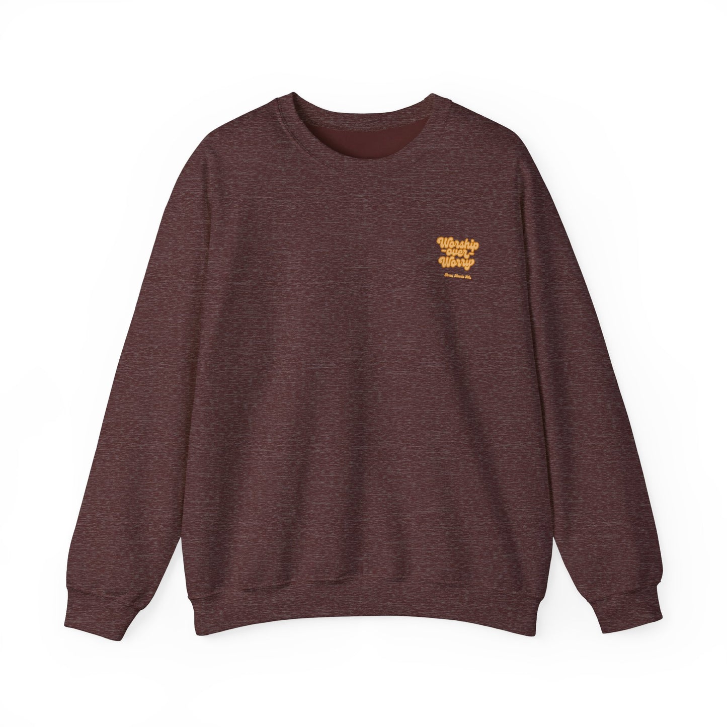 Worship Over Worry Crewneck Sweatshirt