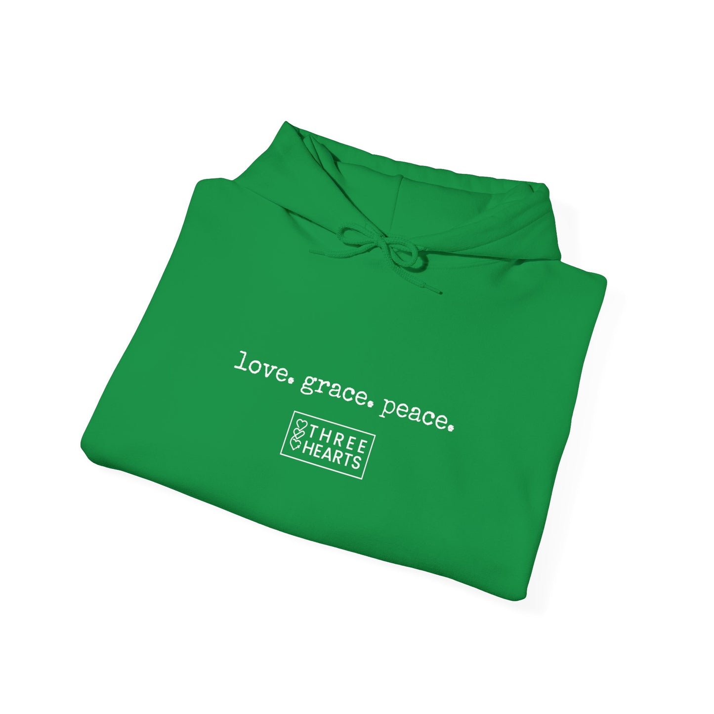 Love. Grace. Peace. Hooded Sweatshirt