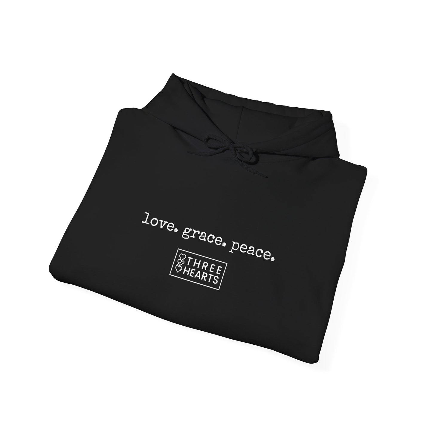Love. Grace. Peace. Hooded Sweatshirt