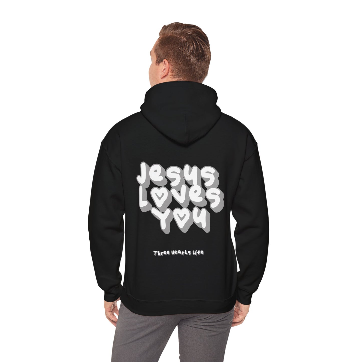 Jesus Loves You 2 Hooded Sweatshirt