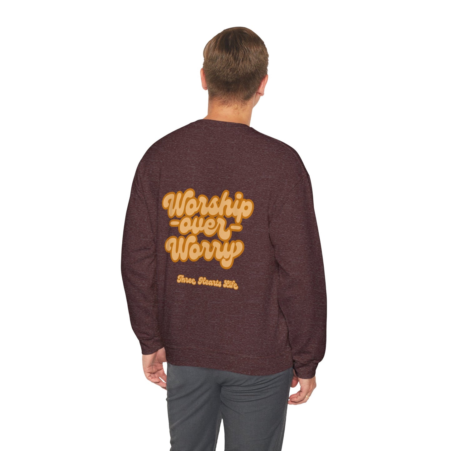 Worship Over Worry Crewneck Sweatshirt