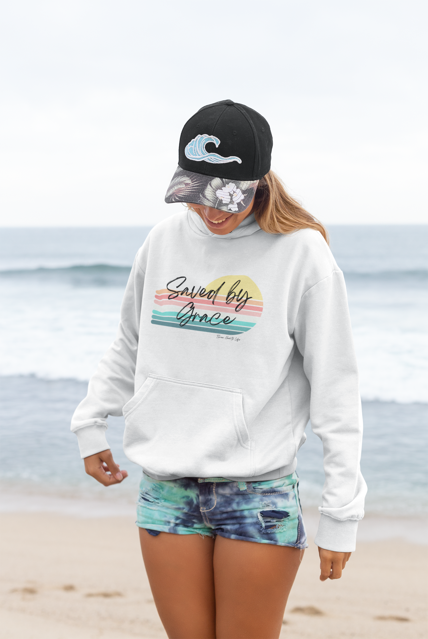 Saved By Grace Hooded Sweatshirt
