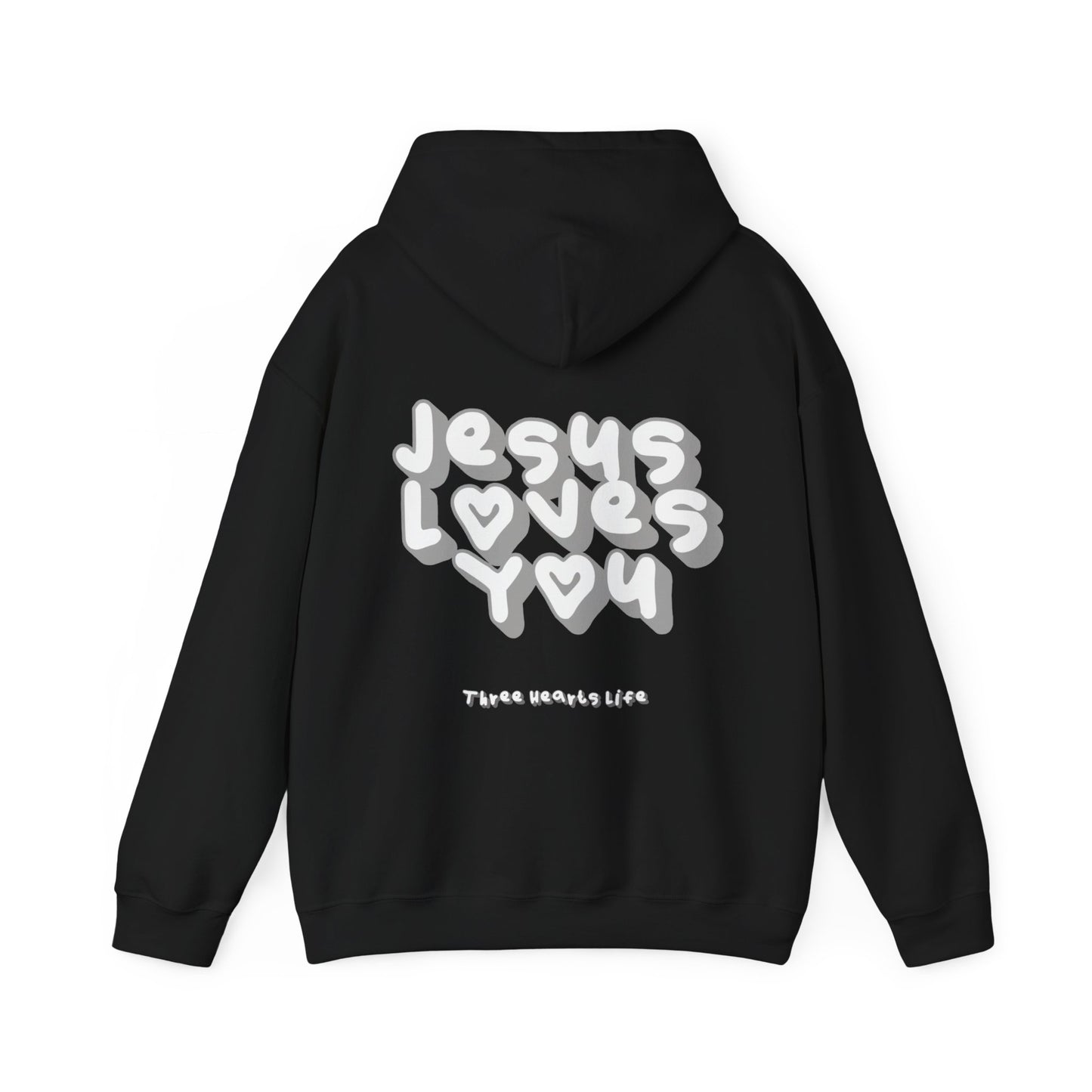 Jesus Loves You 2 Hooded Sweatshirt