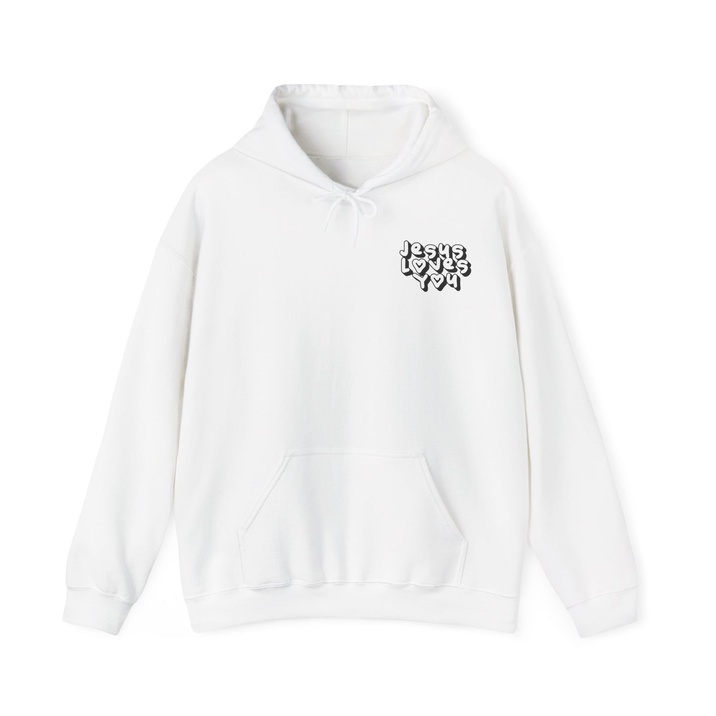 Jesus Loves You 2 Hooded Sweatshirt