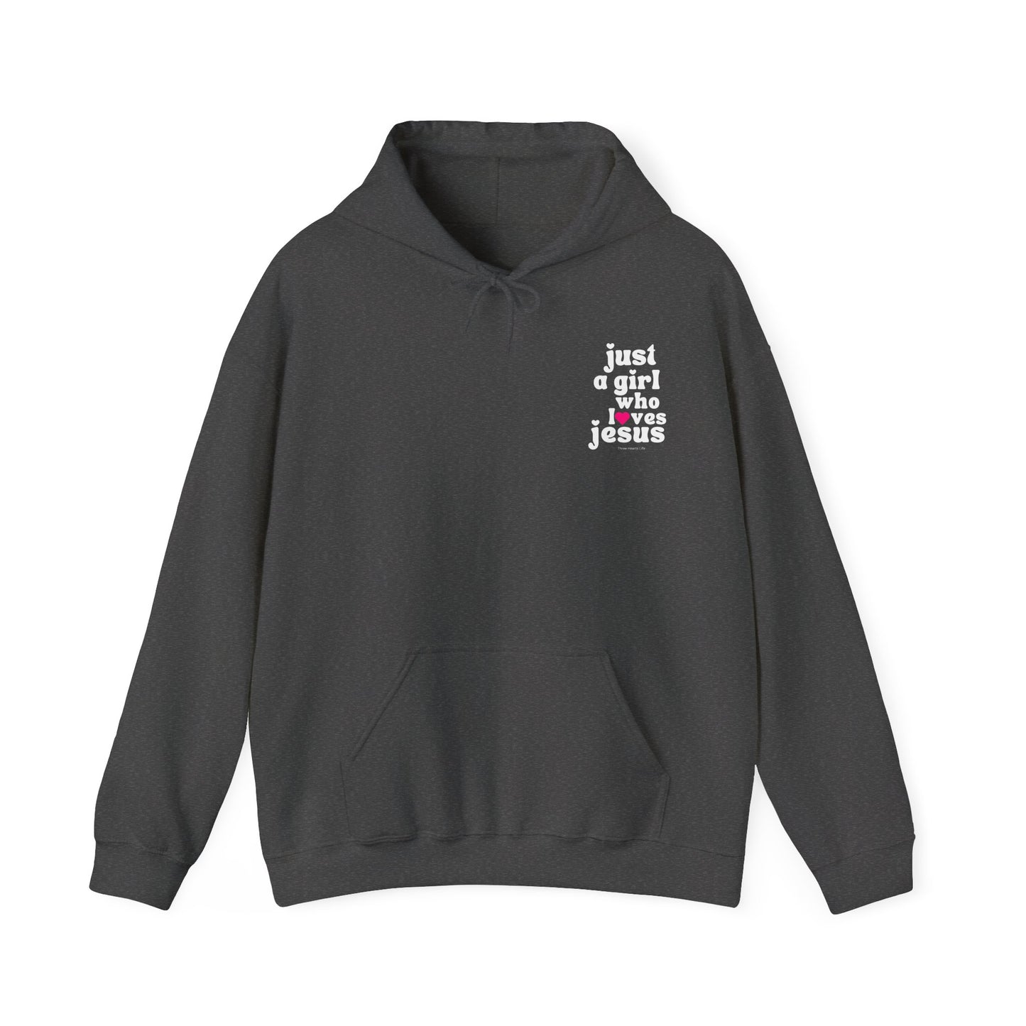 Just a Girl Who Loves Jesus Hooded Sweatshirt