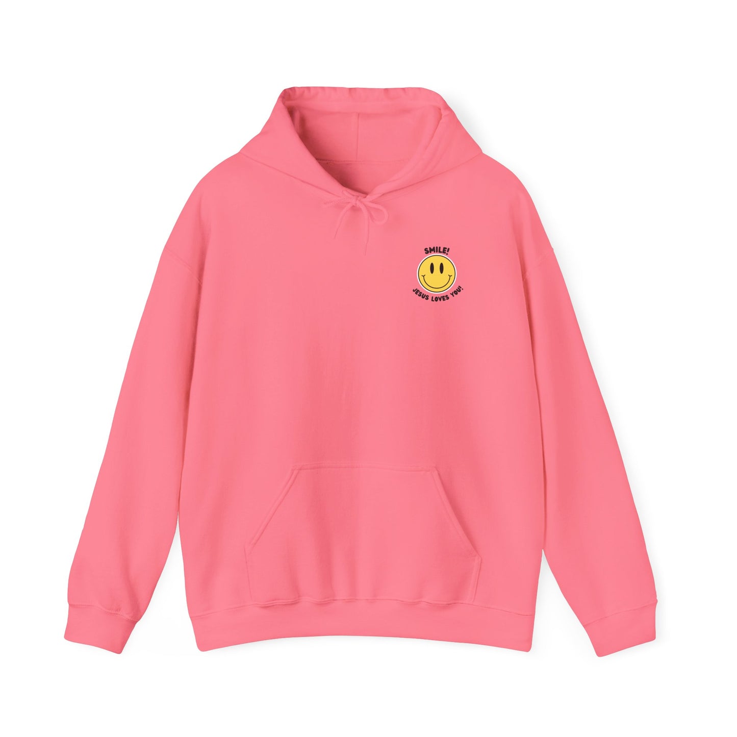 Smile! Jesus Loves You Hooded Sweatshirt