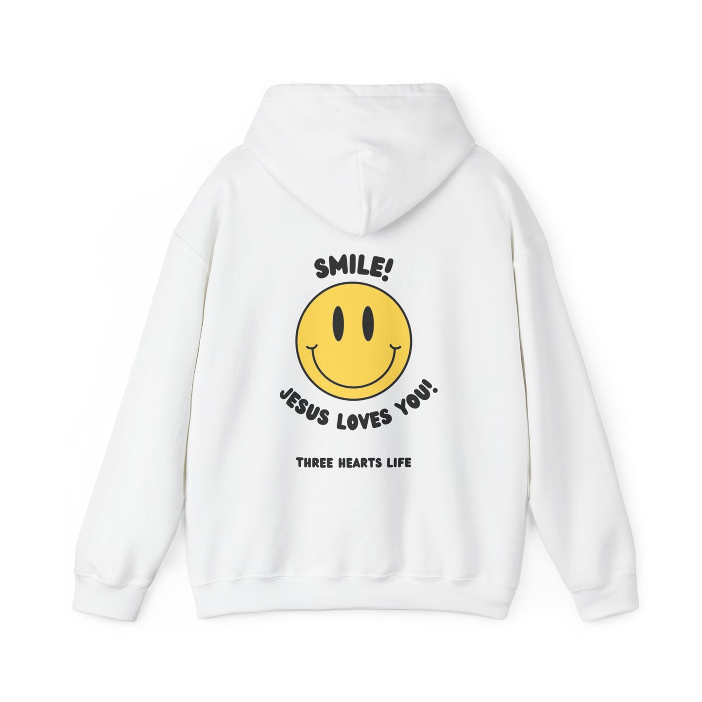 Smile! Jesus Loves You Hooded Sweatshirt