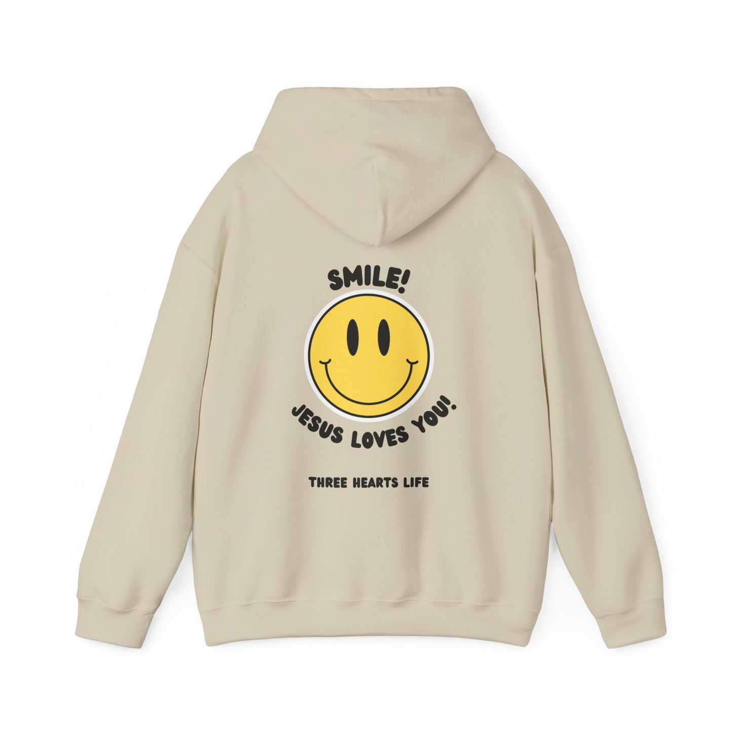 Smile! Jesus Loves You Hooded Sweatshirt