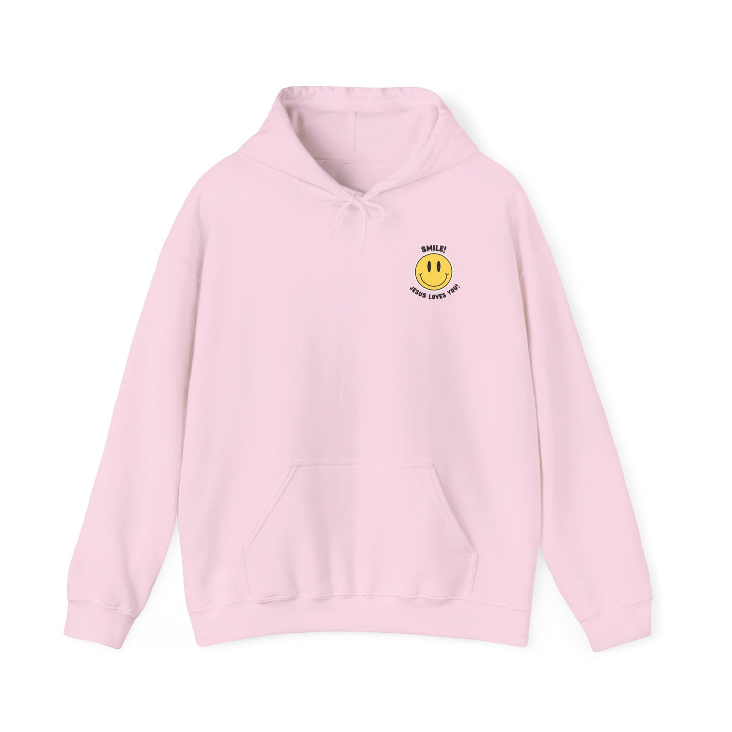 Smile! Jesus Loves You Hooded Sweatshirt