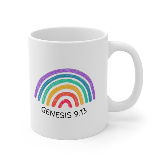 Genesis Rainbow Mug 11oz