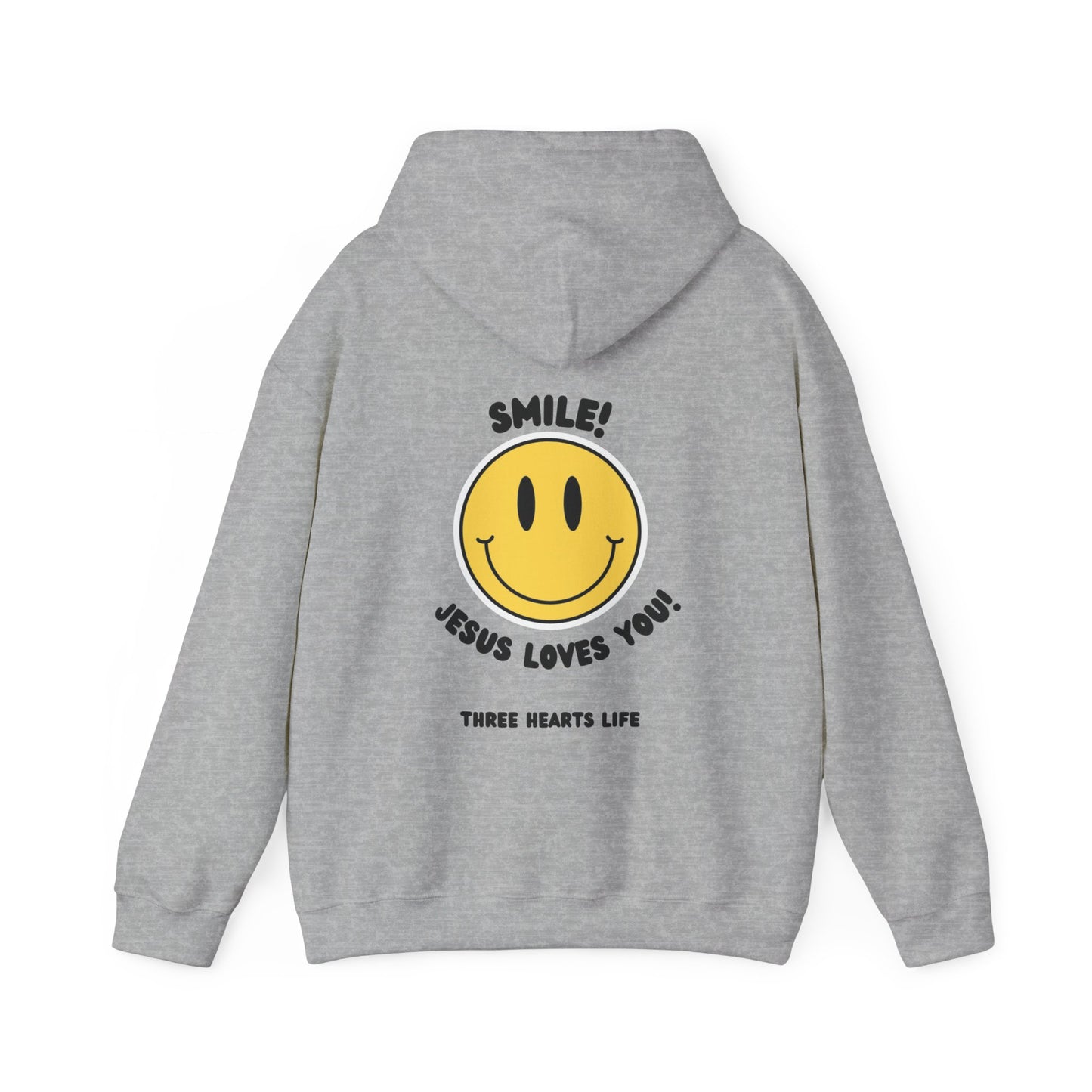 Smile! Jesus Loves You Hooded Sweatshirt
