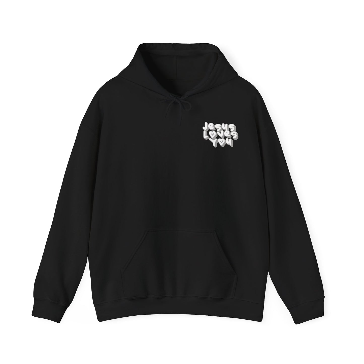 Jesus Loves You 2 Hooded Sweatshirt