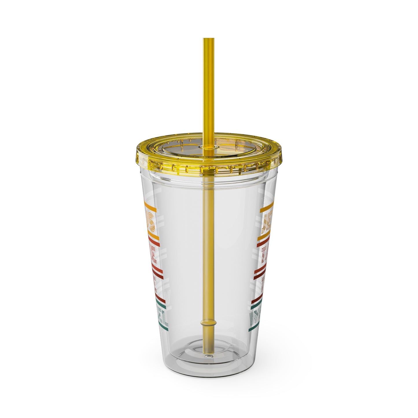 Jesus Take The Wheel Tumbler with Straw, 16oz
