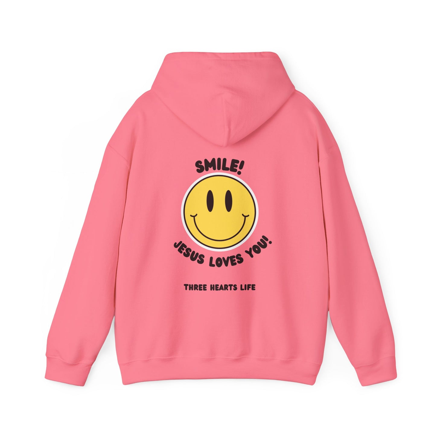 Smile! Jesus Loves You Hooded Sweatshirt