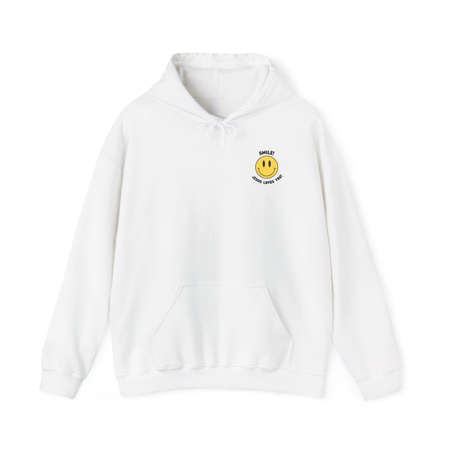 Smile! Jesus Loves You Hooded Sweatshirt