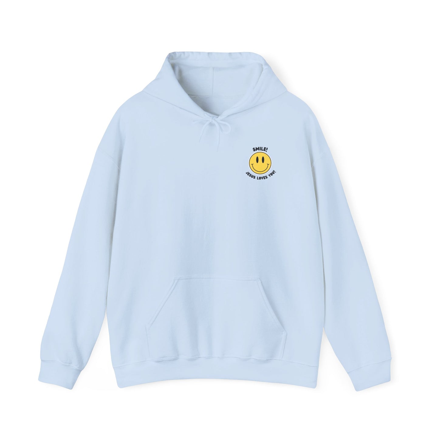 Smile! Jesus Loves You Hooded Sweatshirt