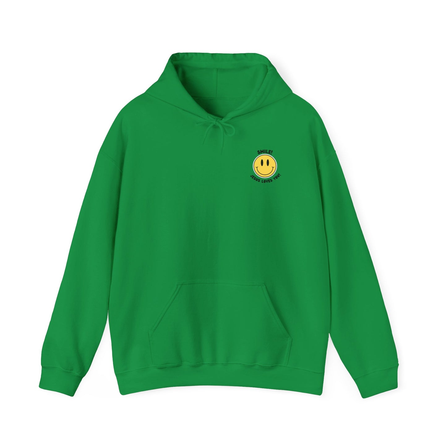 Smile! Jesus Loves You Hooded Sweatshirt