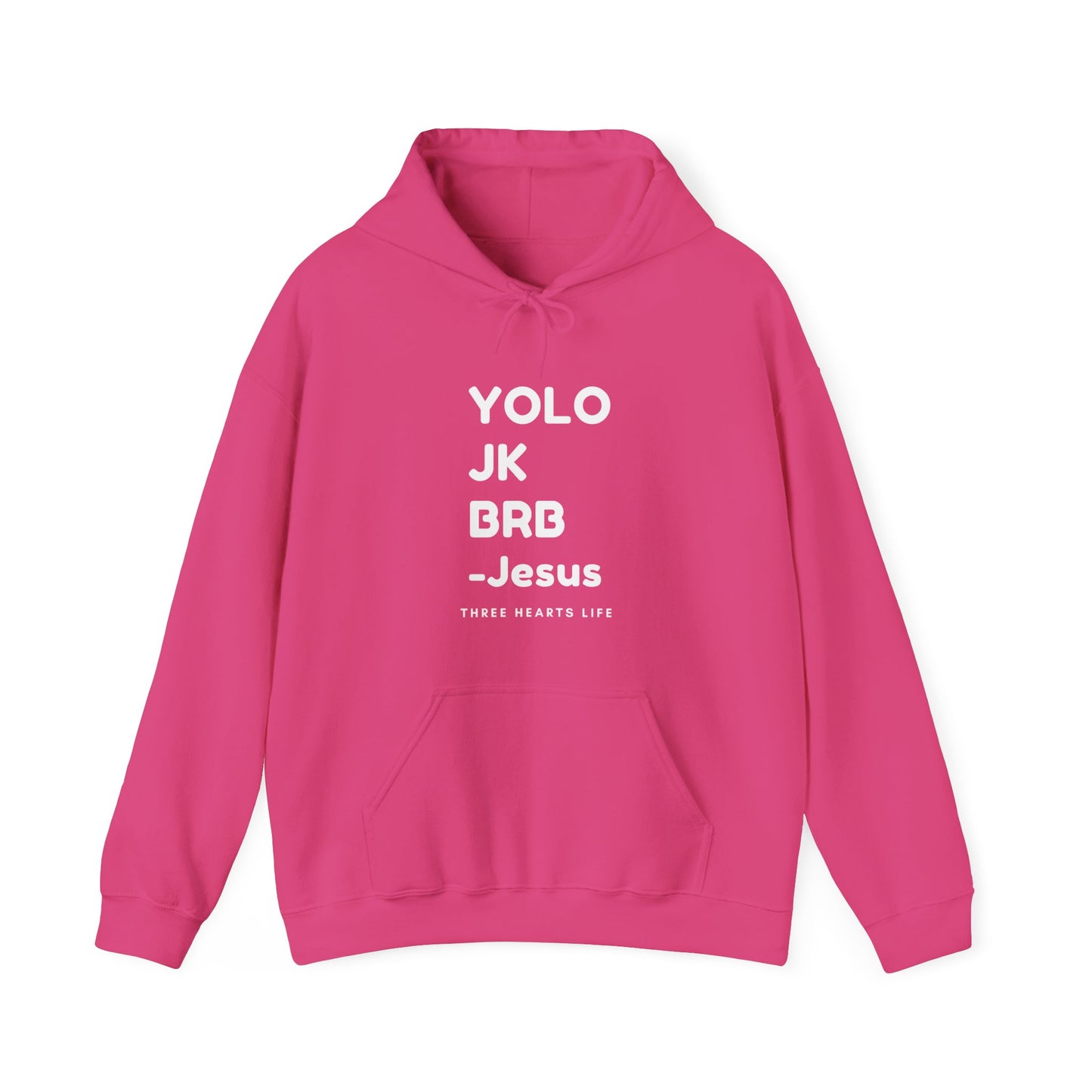 YOLO Hooded Sweatshirt - Bright Colors