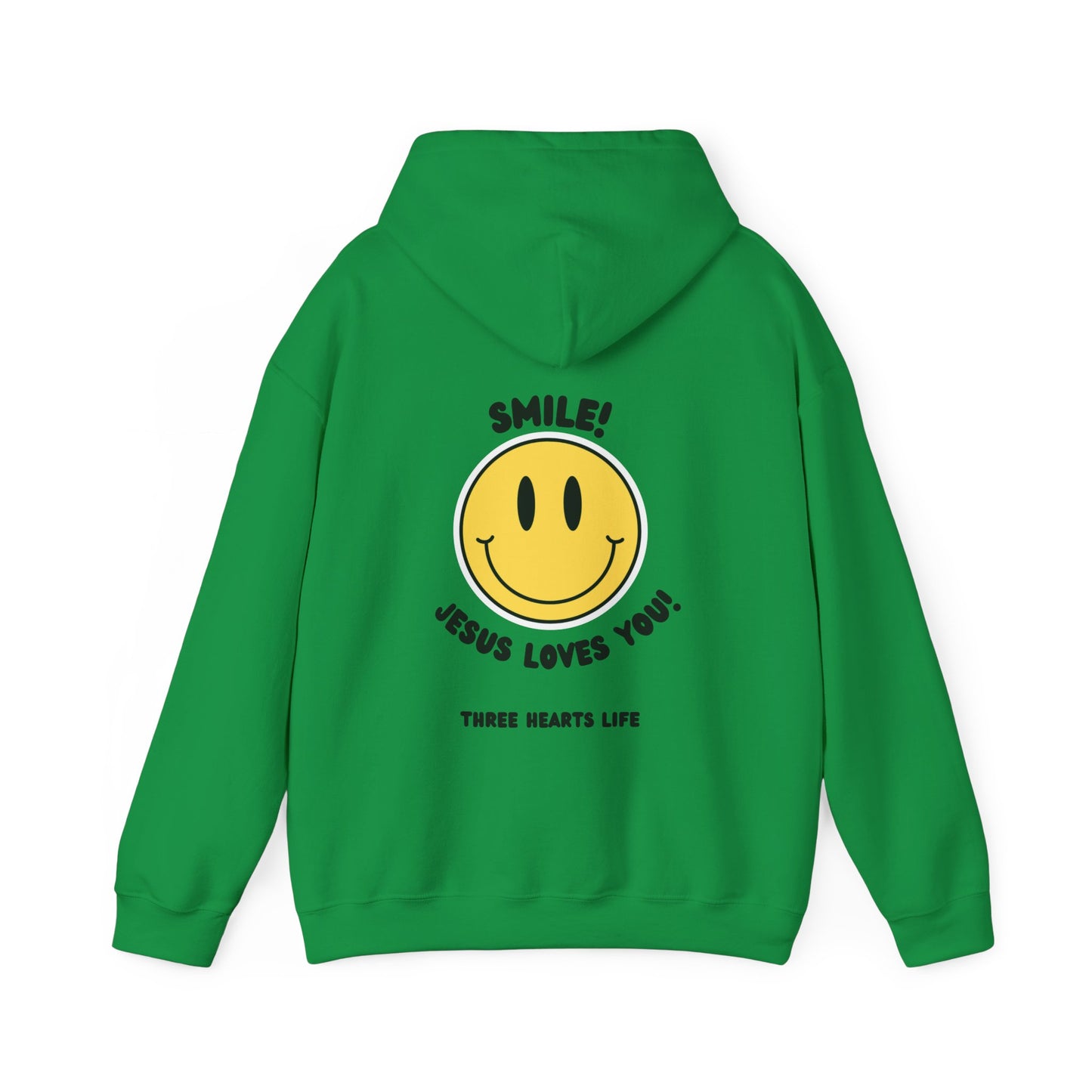 Smile! Jesus Loves You Hooded Sweatshirt