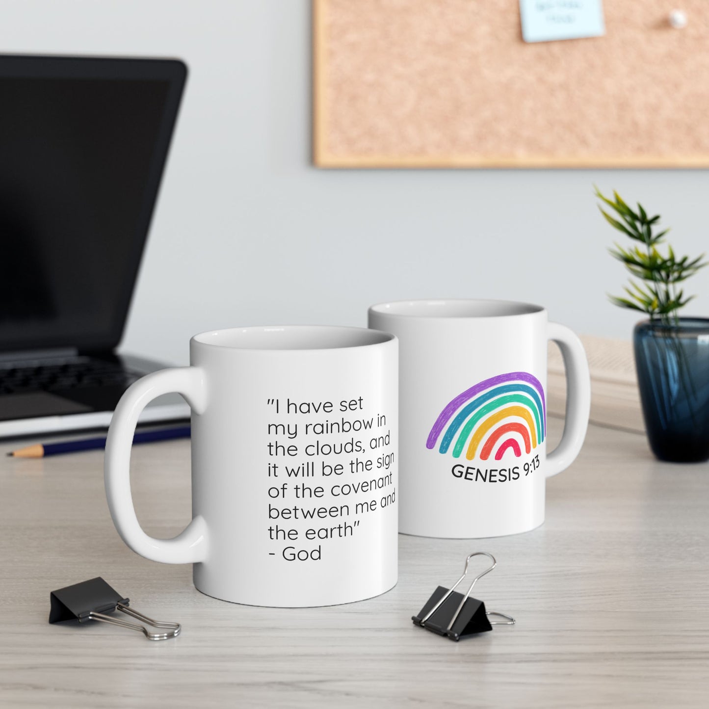 Genesis Rainbow Mug 11oz