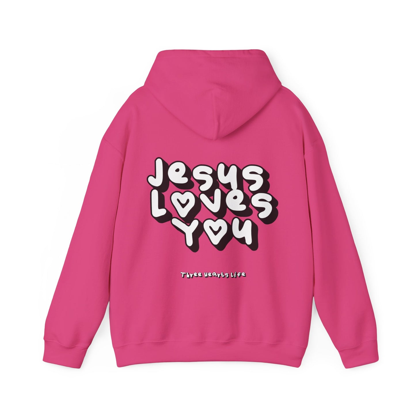 Jesus Loves You 2 Hooded Sweatshirt